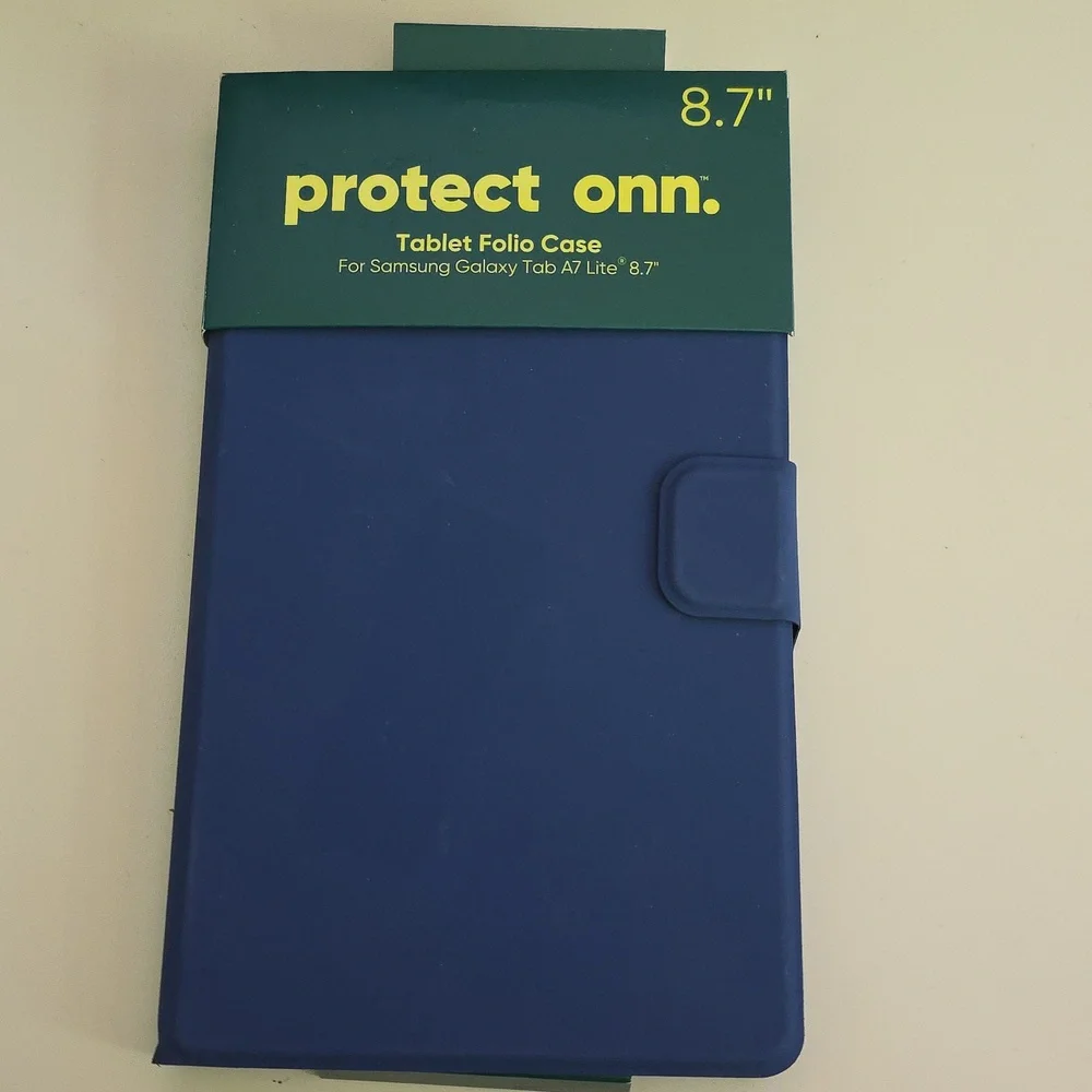 onn. Tablet Folio Case for Samsung Galaxy Tab A7 Lite 8.7